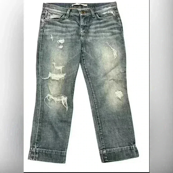 Joe’s Jeans SOCIALITE KICKER SIZE 29 Denim Crop Pants - Picture 1 of 5